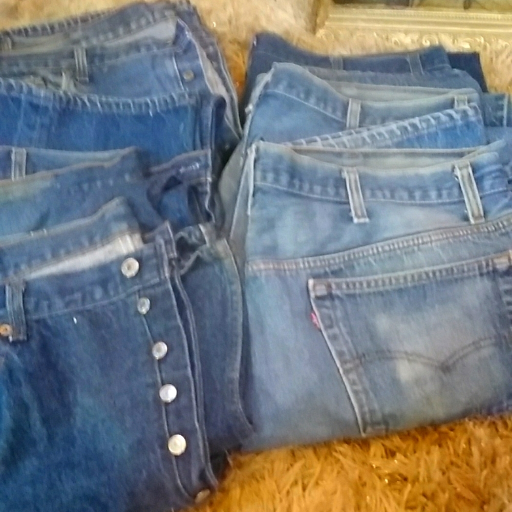 Levi's regular button fly jeans